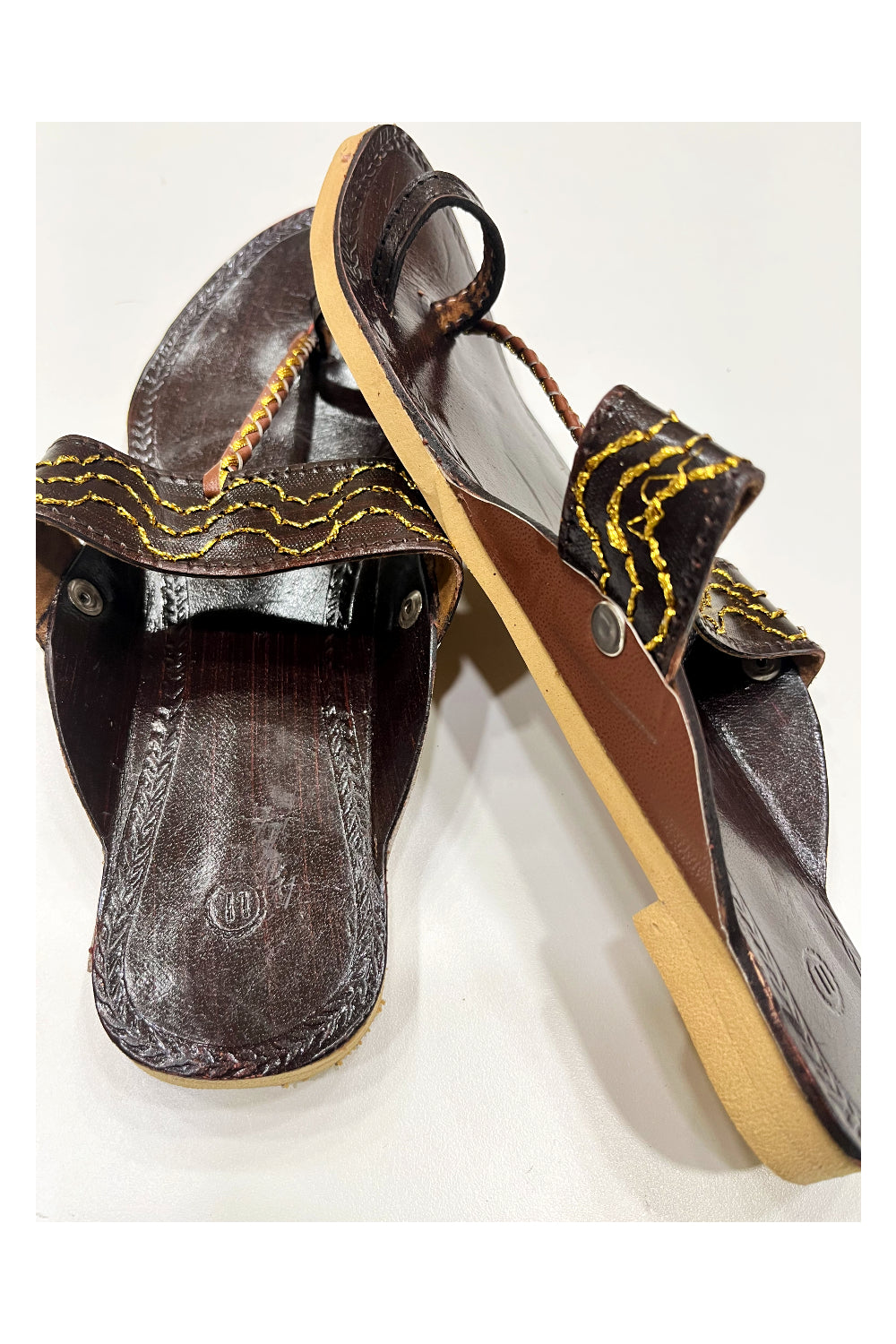 Southloom Jaipur Ethnic Handmade One Toe Kolhapuri Flats