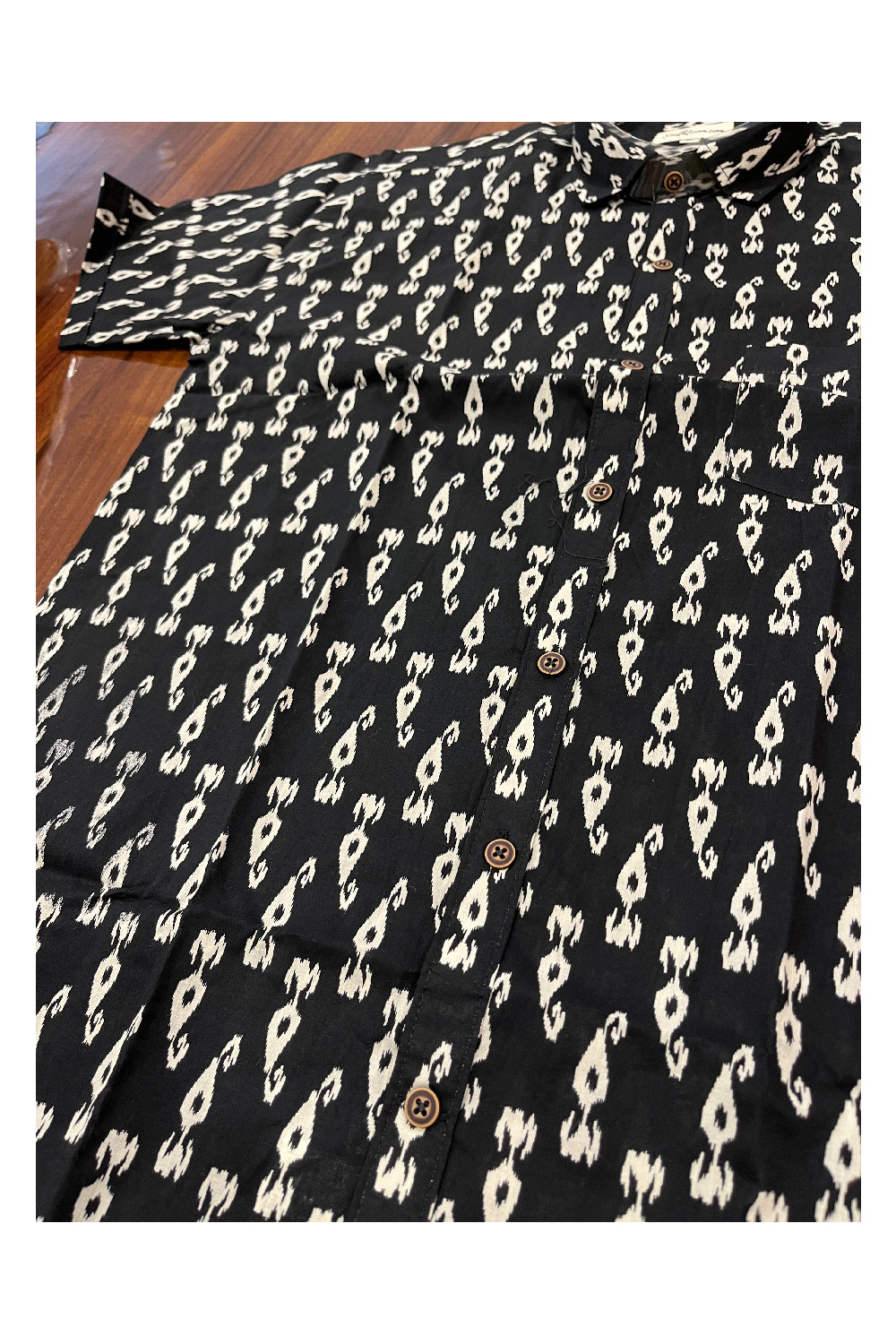 Southloom Jaipur Pure Cotton Printed Shirt For Men (Large)