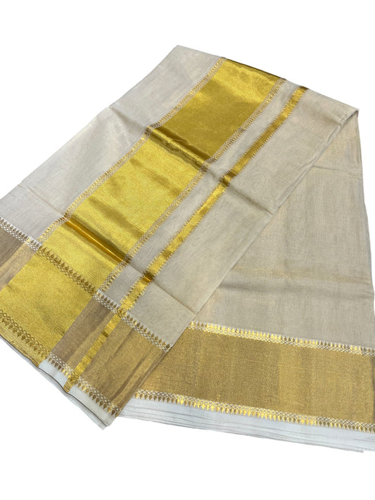 Southloom Super Premium Balaramapuram Unakkupaavu Handloom Tissue Saree with Pichippoovu Design