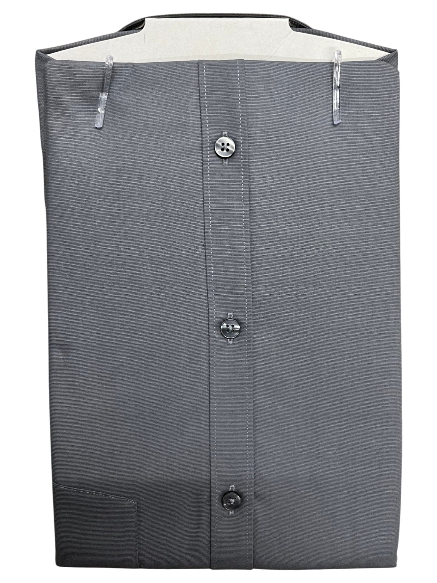 Southloom Pure Cotton Grey Plain Shirt SLSHIRT 46 HS