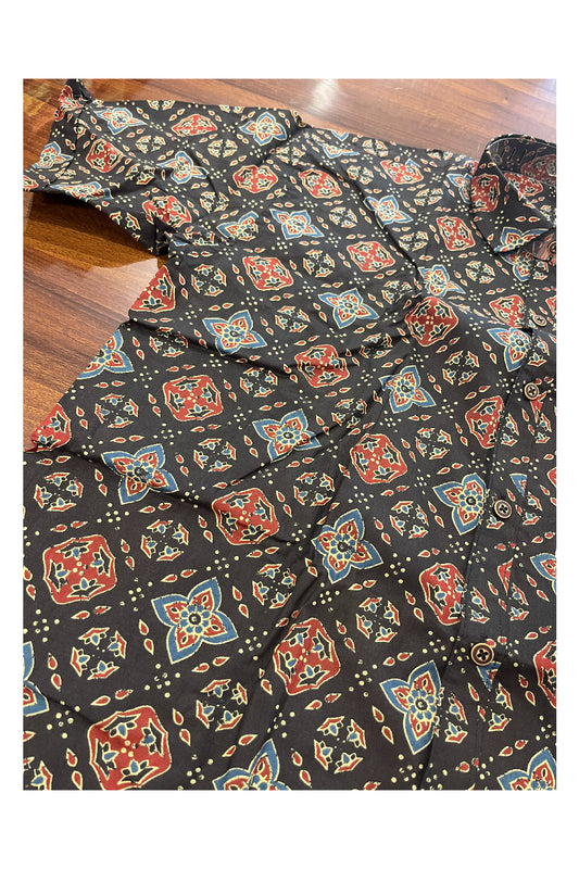 Southloom Jaipur Pure Cotton Printed Shirt For Men (XL)