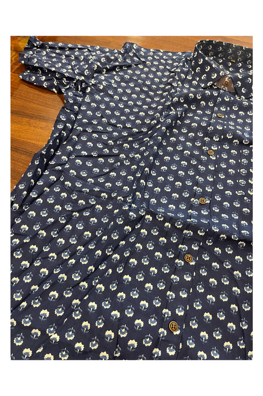 Southloom Jaipur Pure Cotton Printed Shirt For Men (3XL)