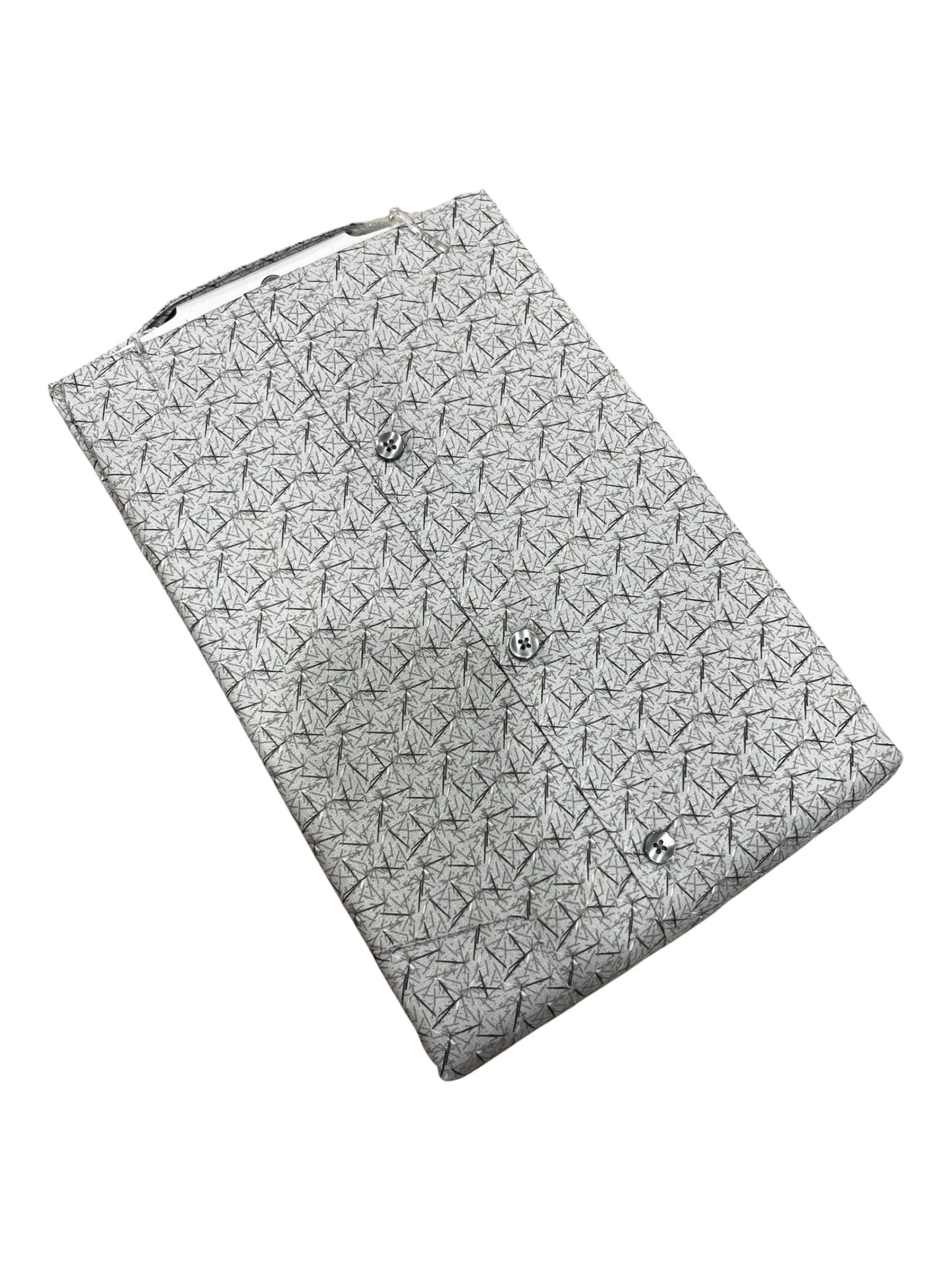 Southloom Pure Cotton Green Printed Shirt (44 HS)