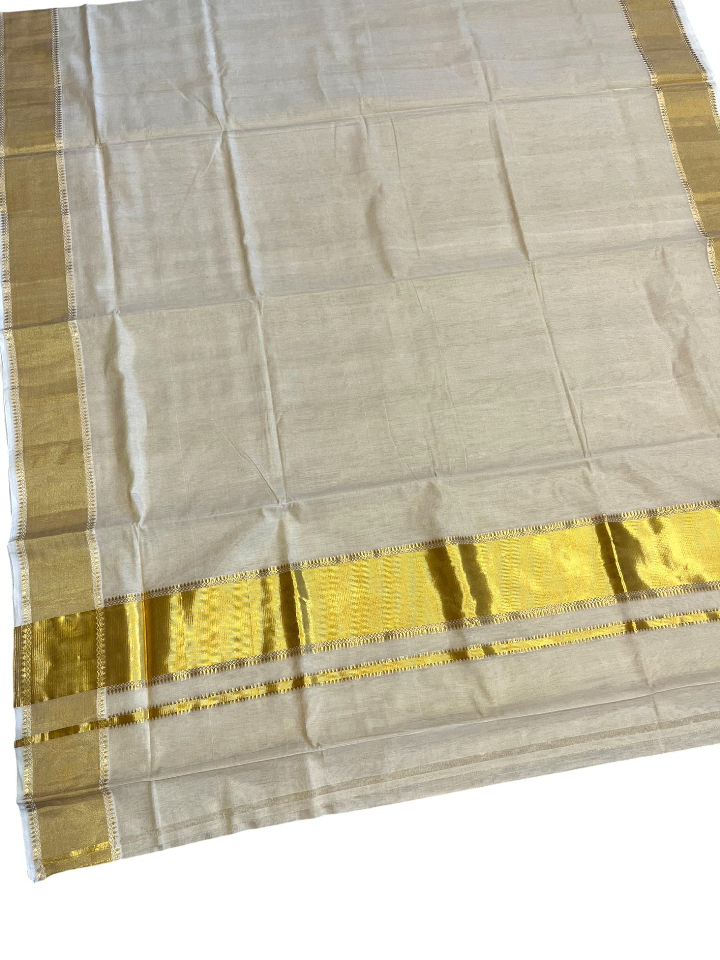 Southloom Super Premium Balaramapuram Unakkupaavu Handloom Tissue Saree with Pichippoovu Design