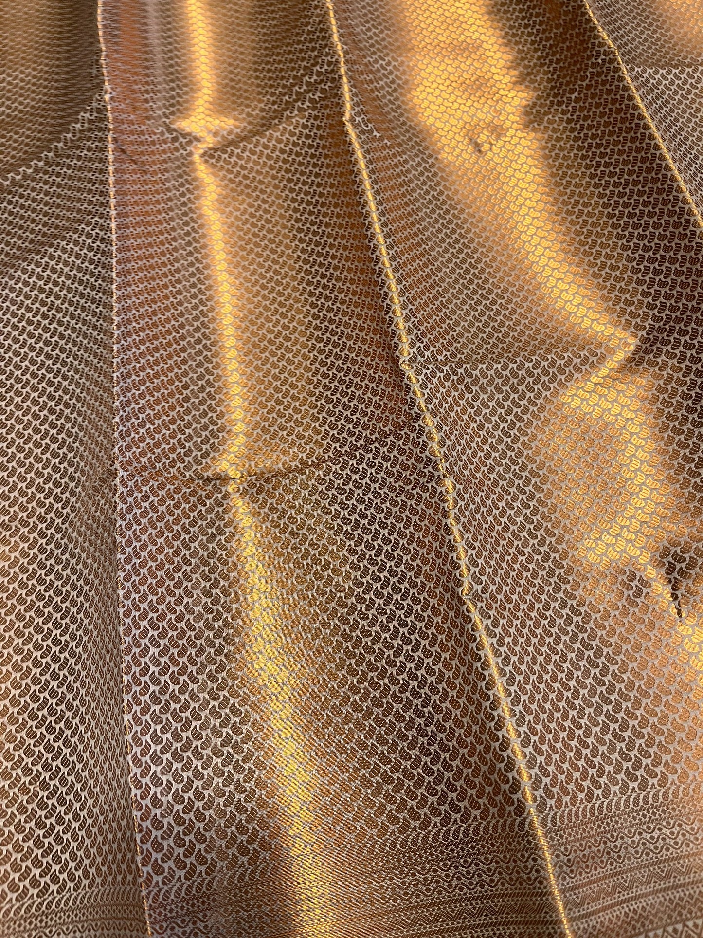 Southloom Premium Semi Silk Zari Work Brocade Saree in Bridal Grey with Matching Pallu