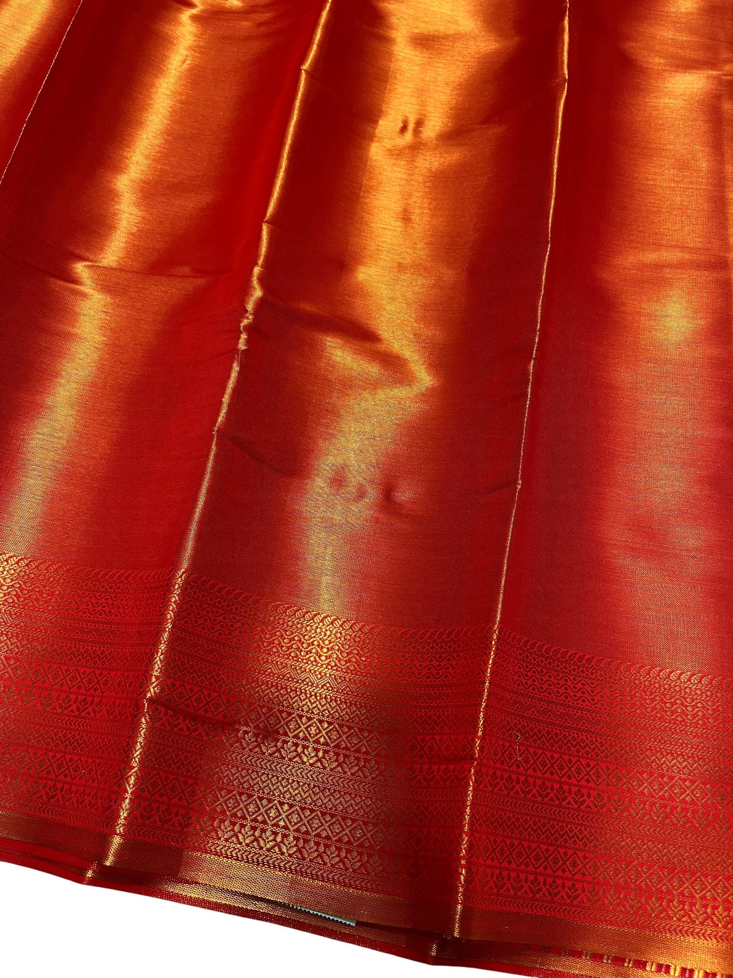 Southloom Premium Semi Silk Zari Work Brocade Saree in Bridal Red with Matching Pallu