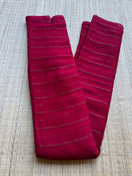 Vichithra Silks Red Colour Saree SL191