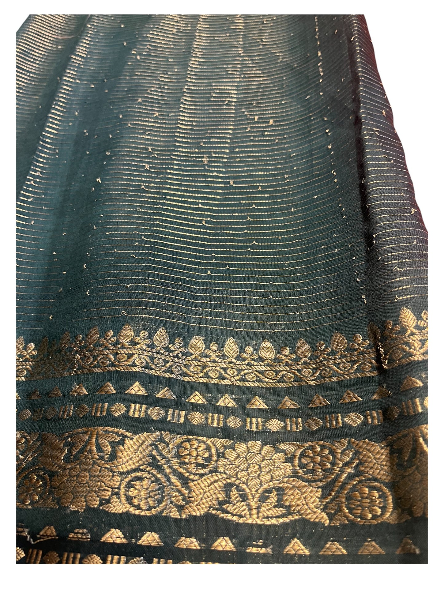 Southloom Banarasi Semi Silk Saree with Woven Work on Body( Red)