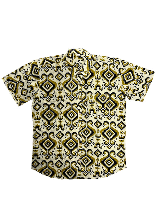 Southloom Jaipur Pure Cotton Printed Shirt For Men (3XL)