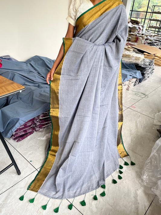 Kerala Mul Cotton Soft Fabric Saree SL215