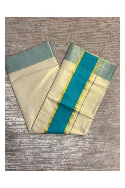Southloom Kerala Tissue Kasavu Saree