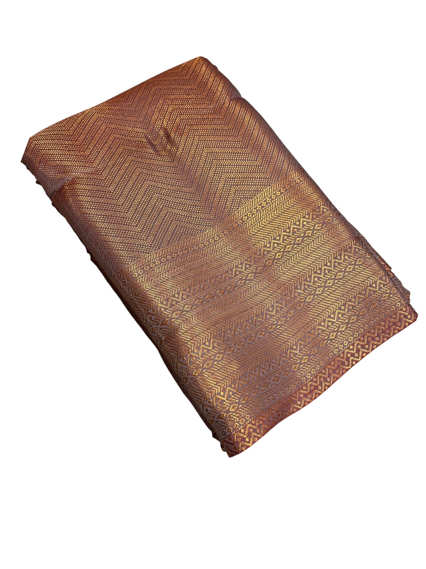 Southloom Premium Semi Silk Zari Work Brocade Saree in Bridal Grey with Matching Pallu