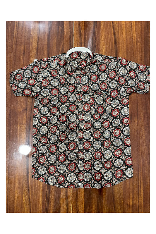 Southloom Jaipur Pure Cotton Printed Shirt For Men (Medium)