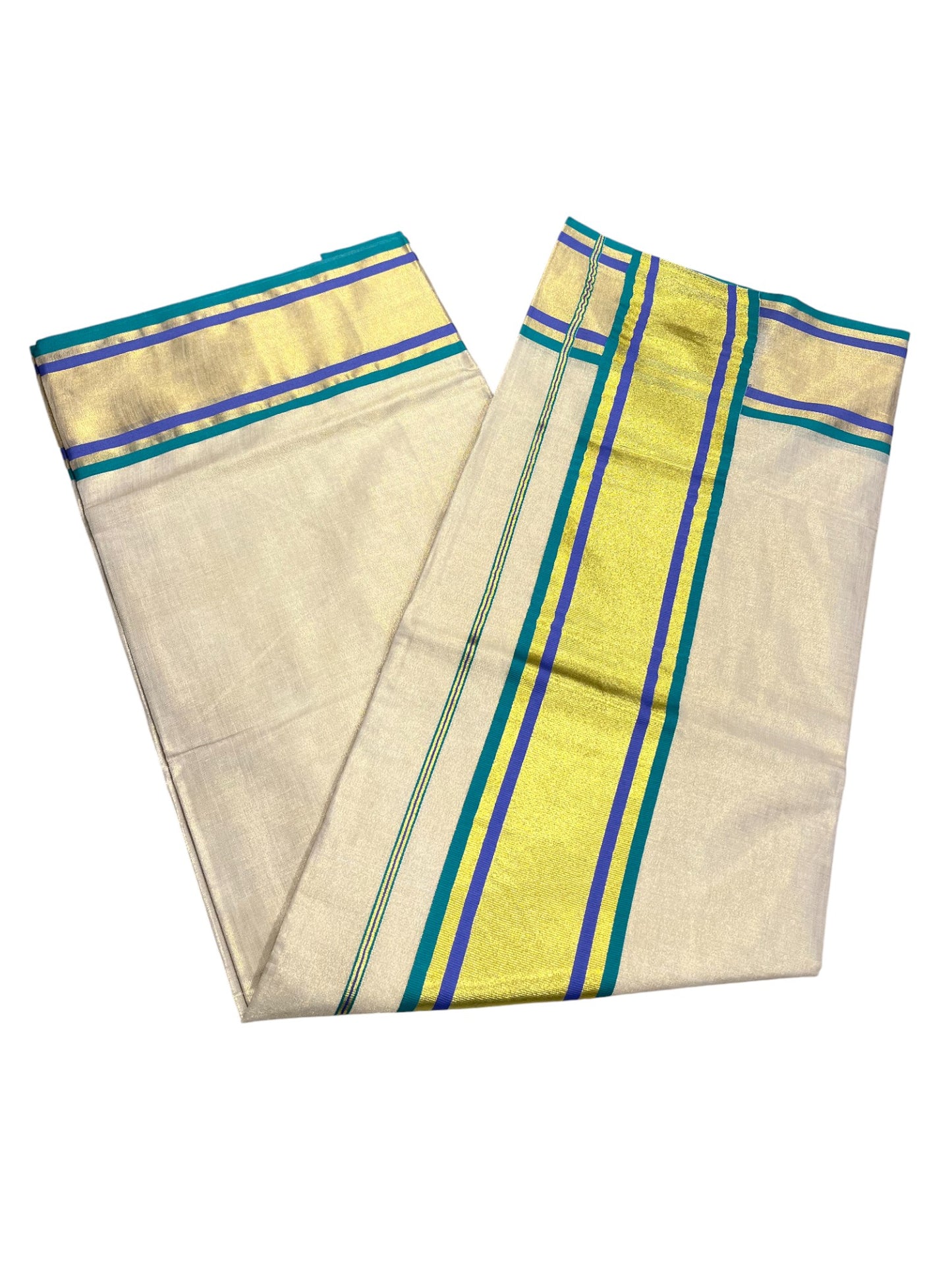 Southloom Kerala Tissue Kasavu Saree