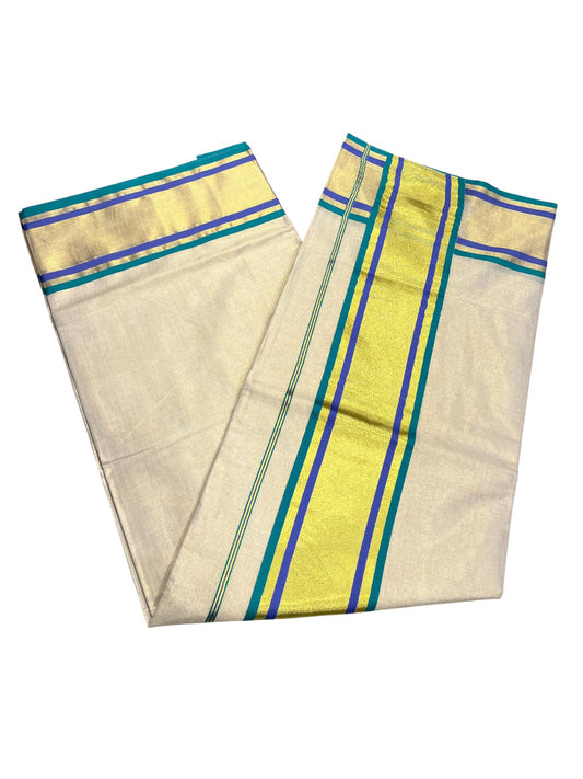 Southloom Kerala Tissue Kasavu Saree