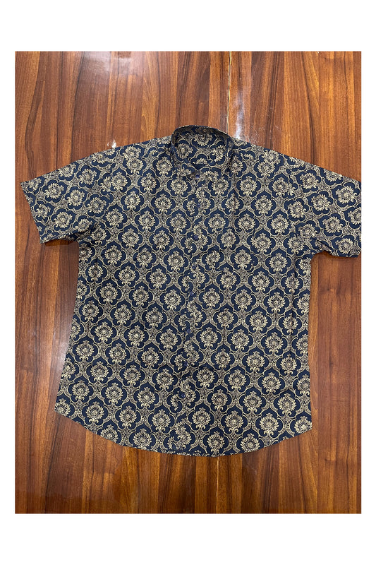 Southloom Jaipur Pure Cotton Printed Shirt For Men (5XL)