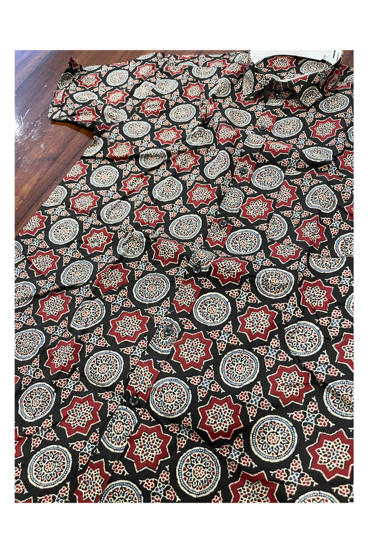 Southloom Jaipur Pure Cotton Printed Shirt For Men (Medium)