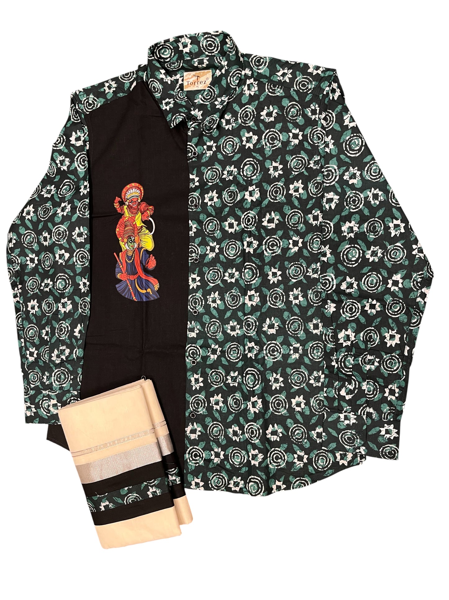 Southloom Stylish & Classy Budget Combo Shirt + Mundu for Men