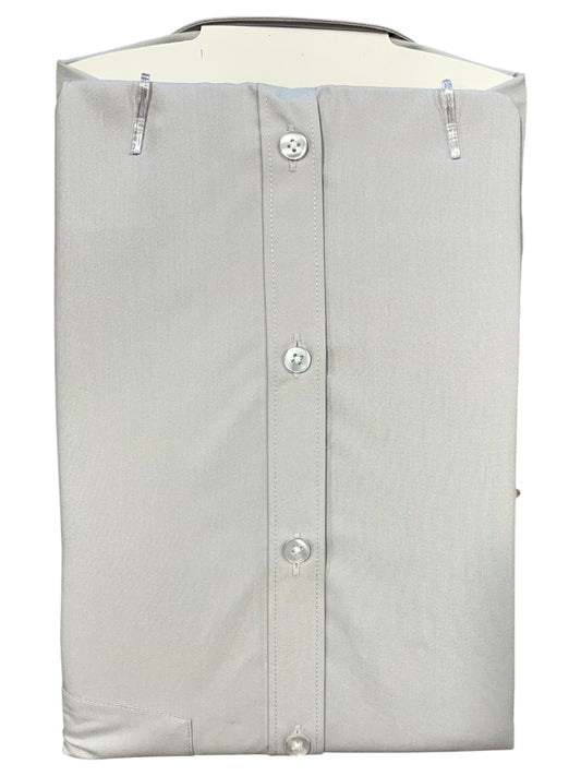 Southloom Pure Cotton Grey plain Shirt (38 HS)