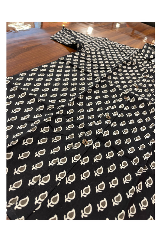 Southloom Jaipur Pure Cotton Printed Shirt For Men (3XL)