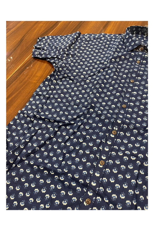 Southlooom Jaipur Pure Cotton Printed Shirt For Men (4XL)