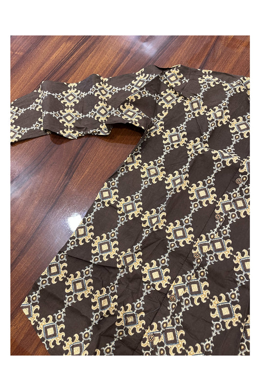 Southloom Jaipur Pure Cotton Printed Shirt For Men (Medium)