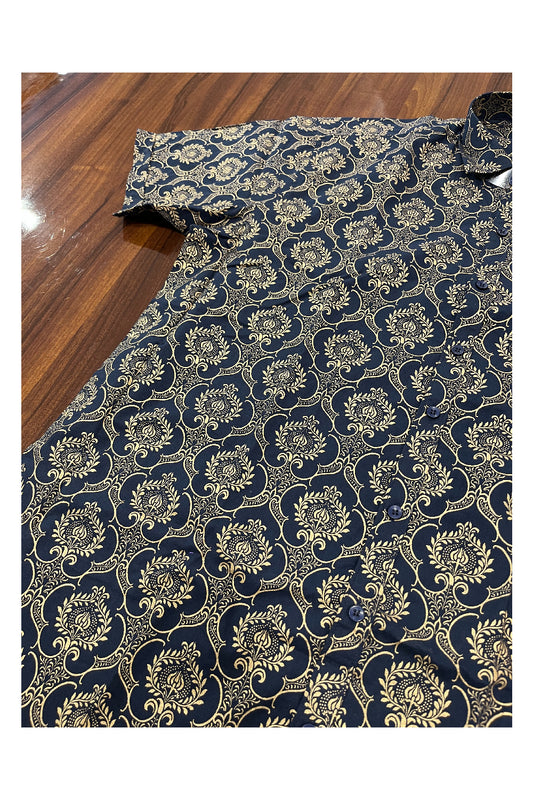 Southloom Jaipur Pure Cotton Printed Shirt For Men (5XL)