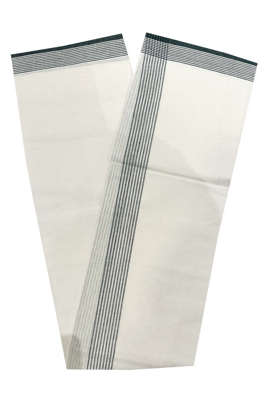 Southloom White Single Mundu / Lungi (South Indian Kerala Dhoti)