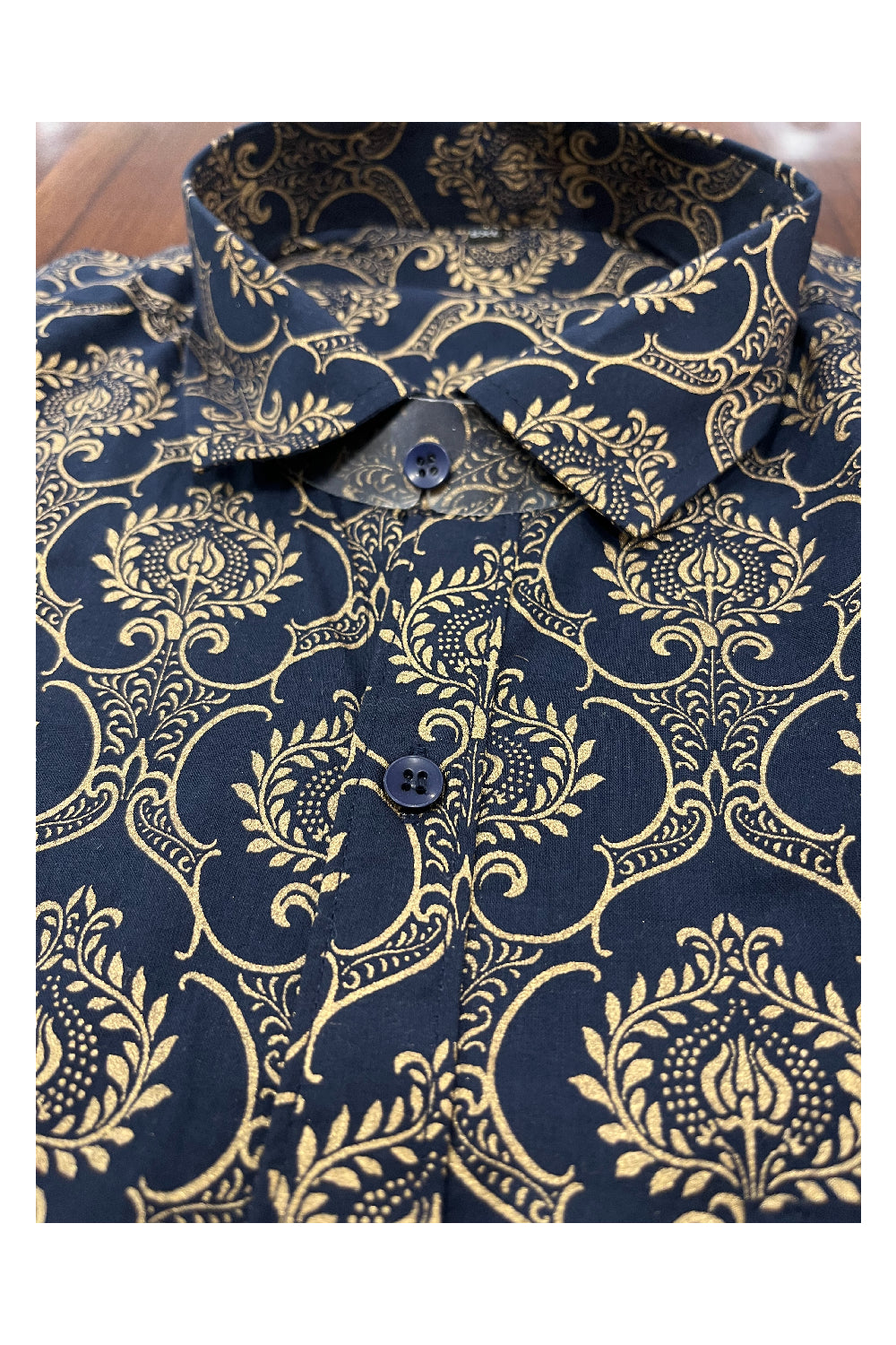 Southloom Jaipur Pure Cotton Printed Shirt For Men (5XL)