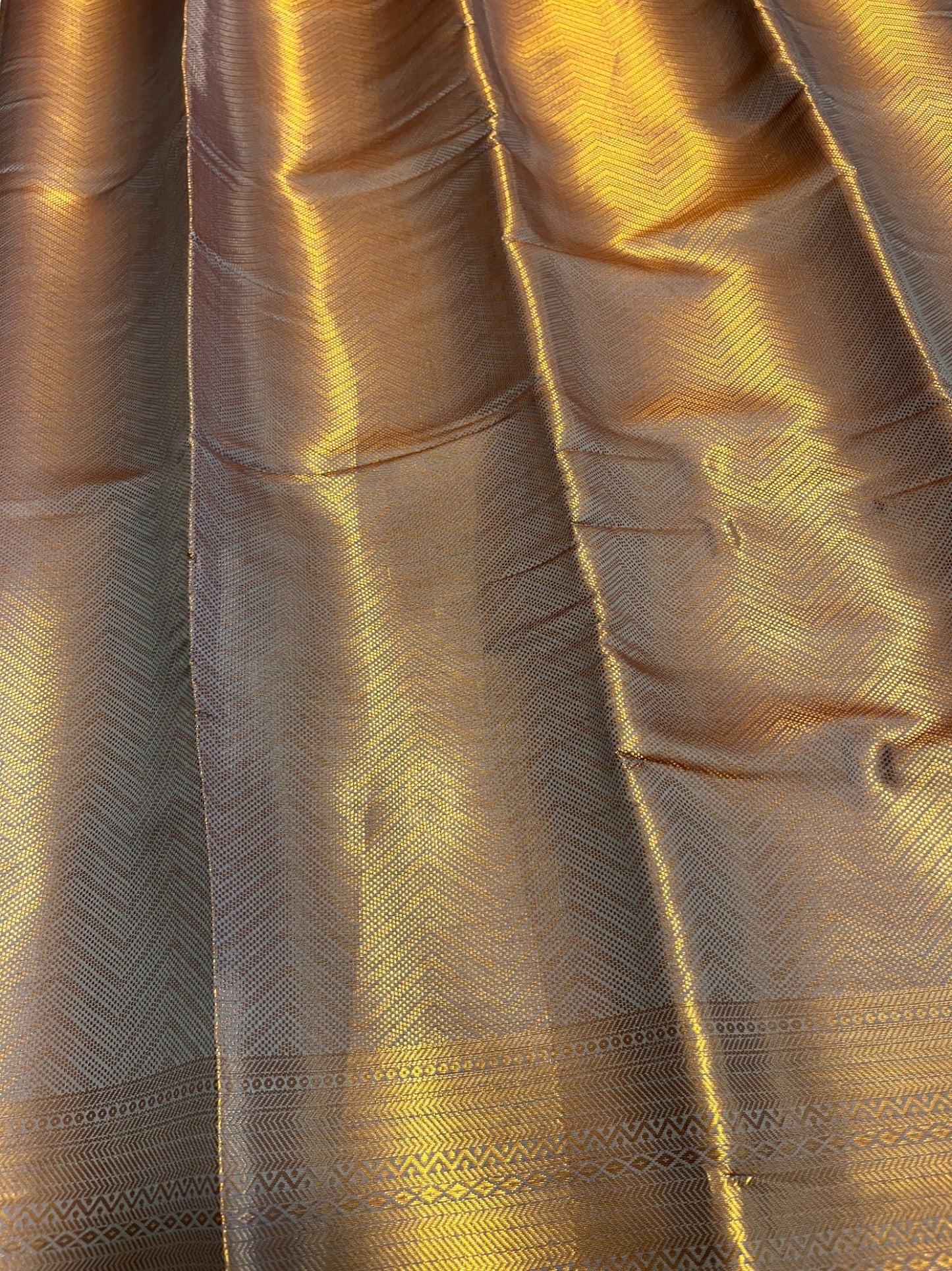 Southloom Premium Semi Silk Zari Work Brocade Saree in Bridal Grey with Matching Pallu