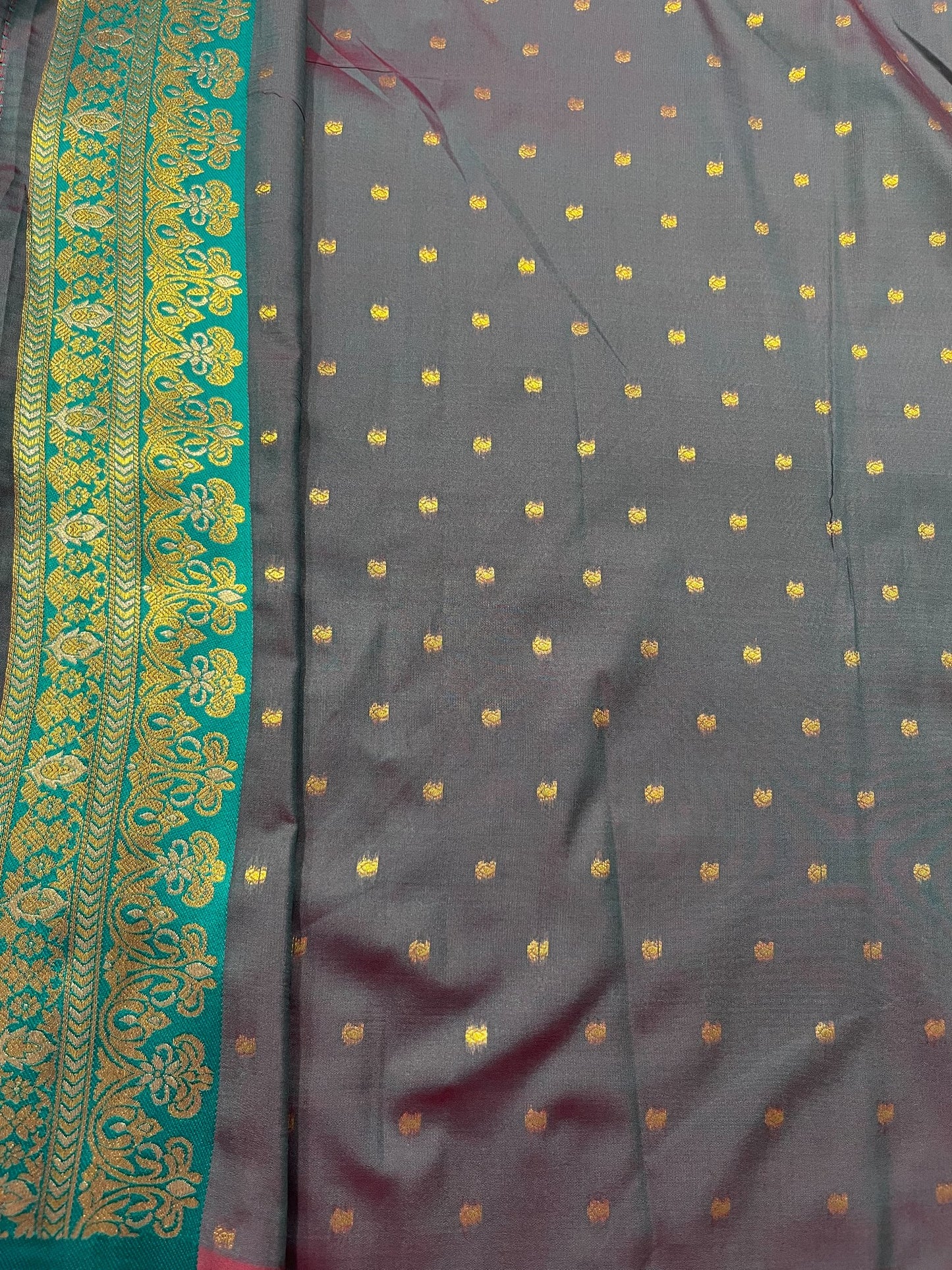 Southloom Semi Silk Saree with Woven Work on Body and Borders