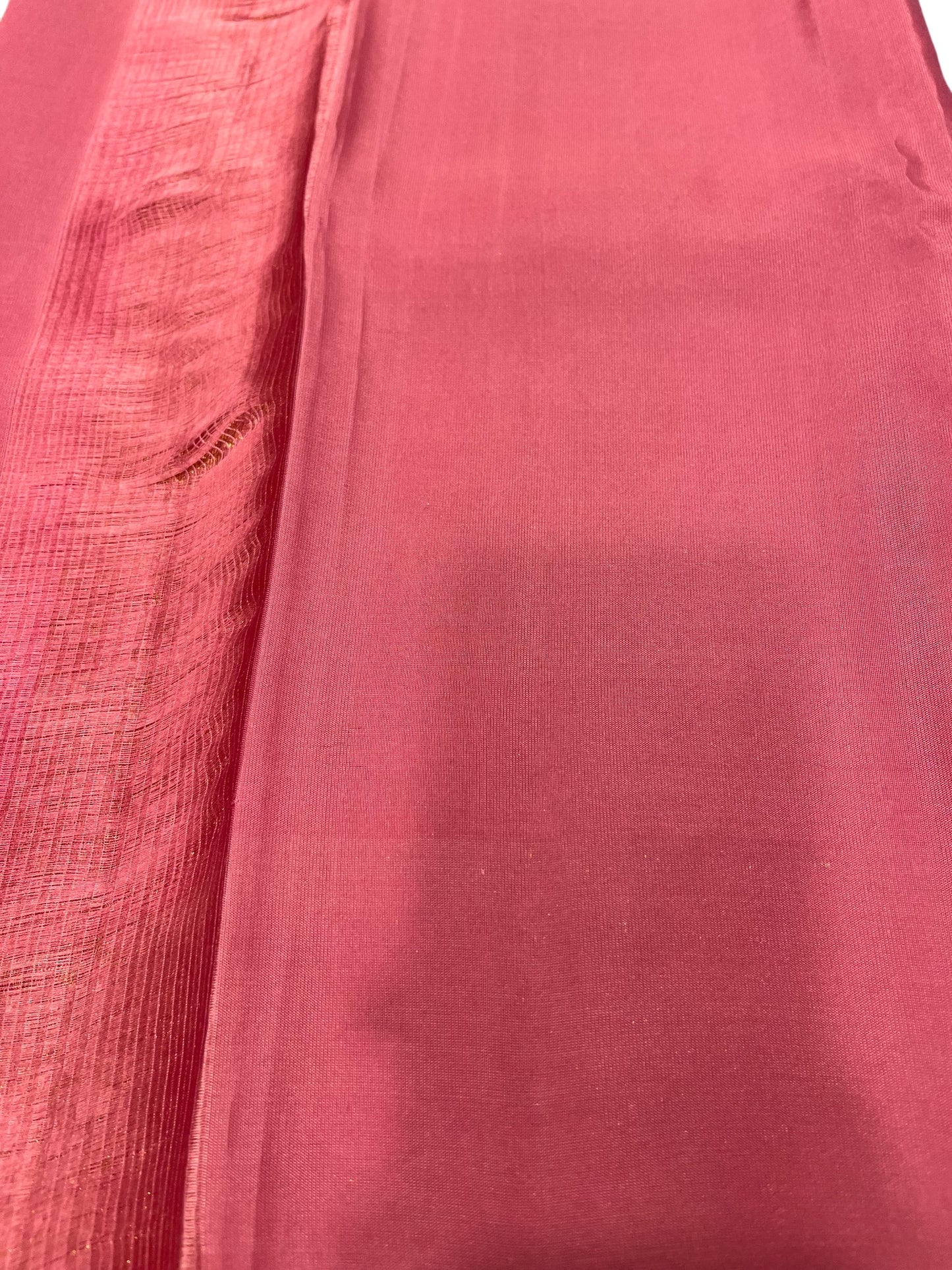 Southloom Pure Handloom Kanchipuram Silk Saree with Butta Work (Grey & Pink)