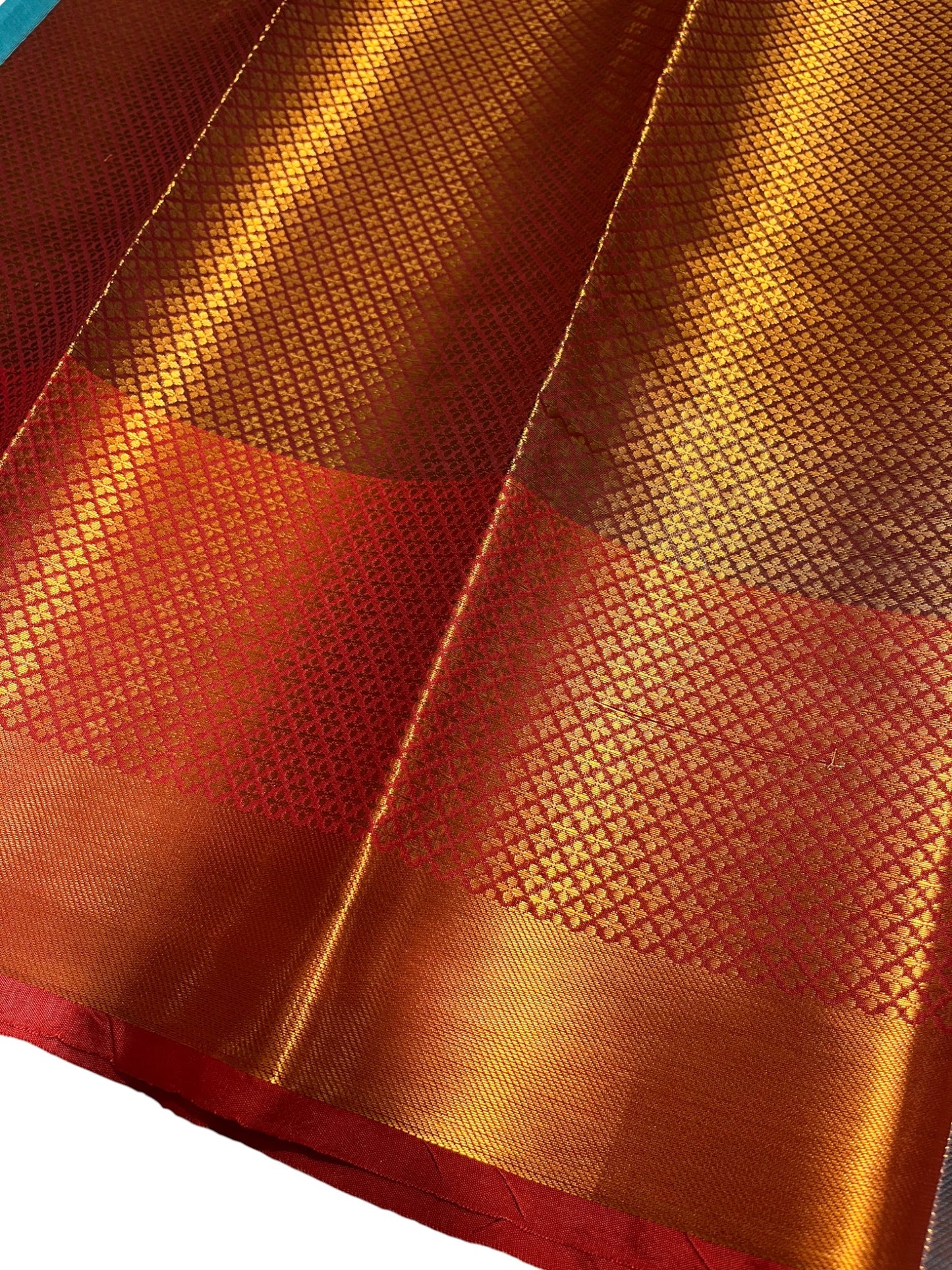 Southloom Premium Semi Silk Zari Work Brocade Saree in Bridal Blue with Matching Pallu