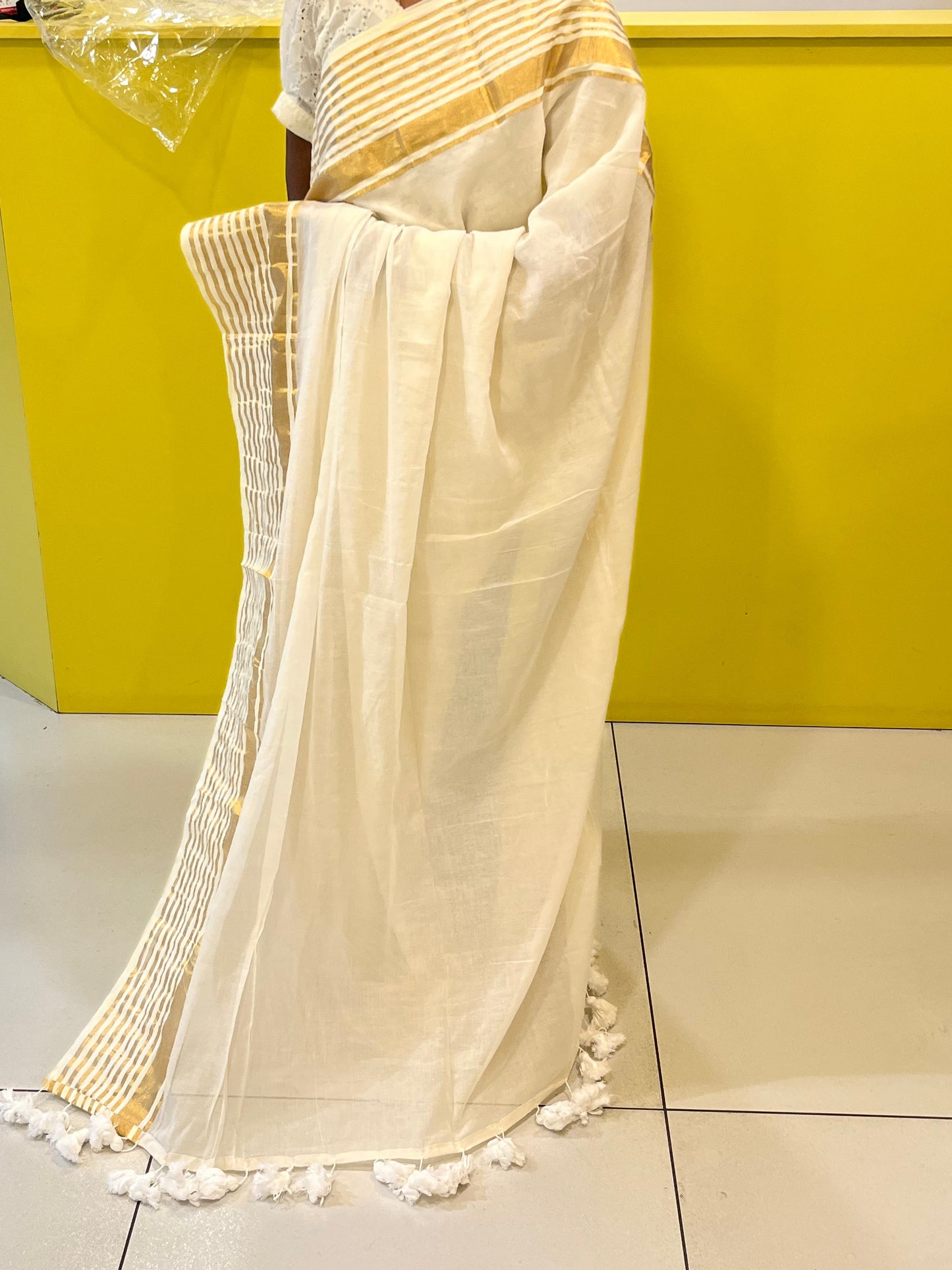 Kerala Mul Cotton Soft Fabric Saree SL215