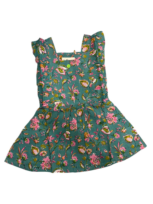 Southloom Pure Cotton Jaipur Printed Frocks for Girls (Age 1-2)