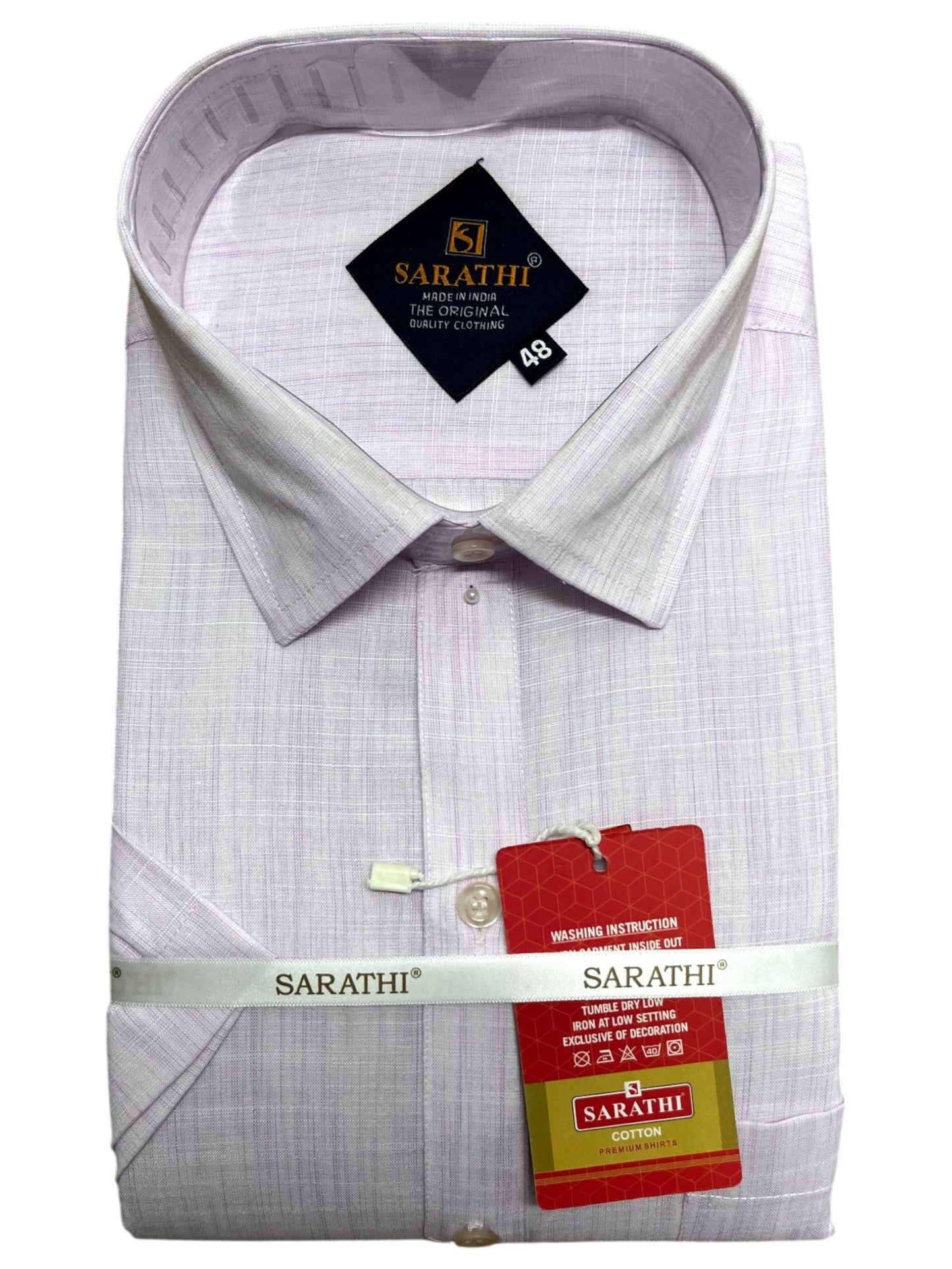 Southloom Pure Cotton Lavender Shirt SLSHIRT 48 HS