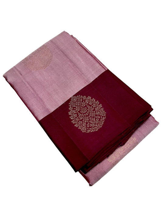 Southloom Pure Handloom Kanchipuram Silk Saree with Butta Work