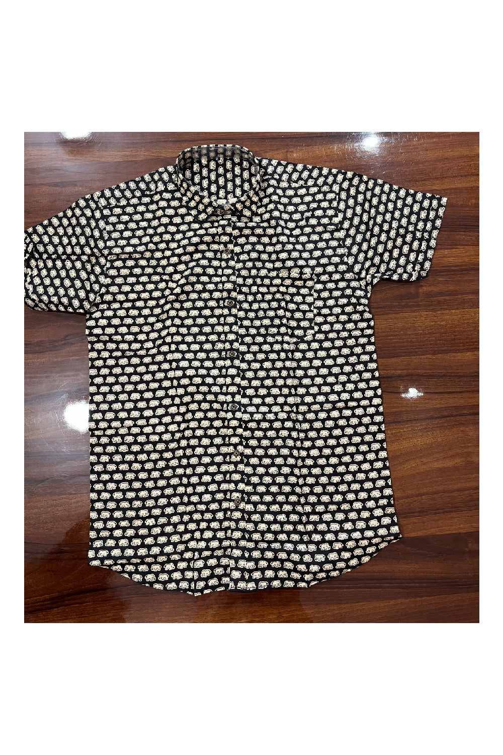 MEDIUM - Jaipur Printed Half Sleeve Shirt