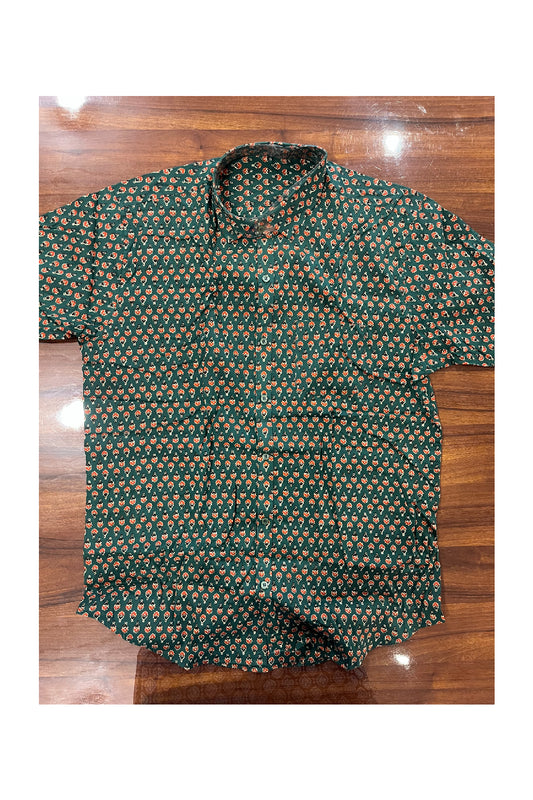 Southloom Jaipur Pure Cotton Printed Shirt For Men (3XL)