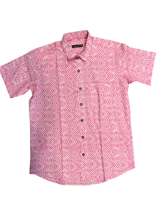 Southloom Jaipur Pure Cotton Printed Shirt For Men (Large)