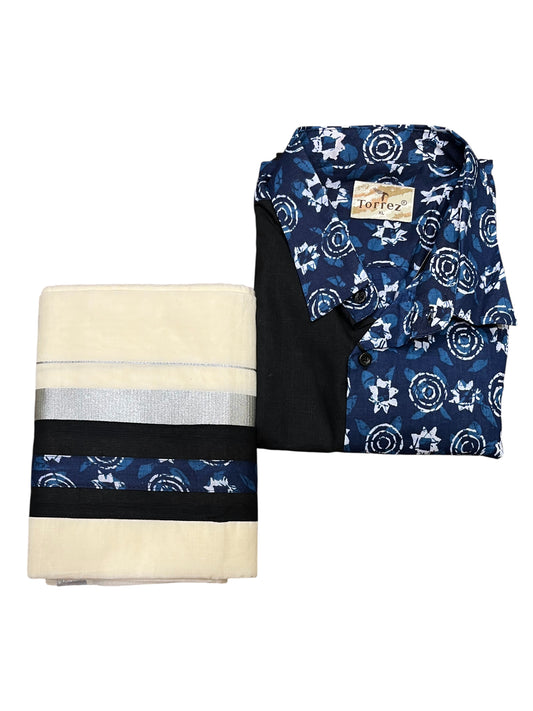 Southloom Stylish & Classy Budget Combo Shirt + Mundu for Men