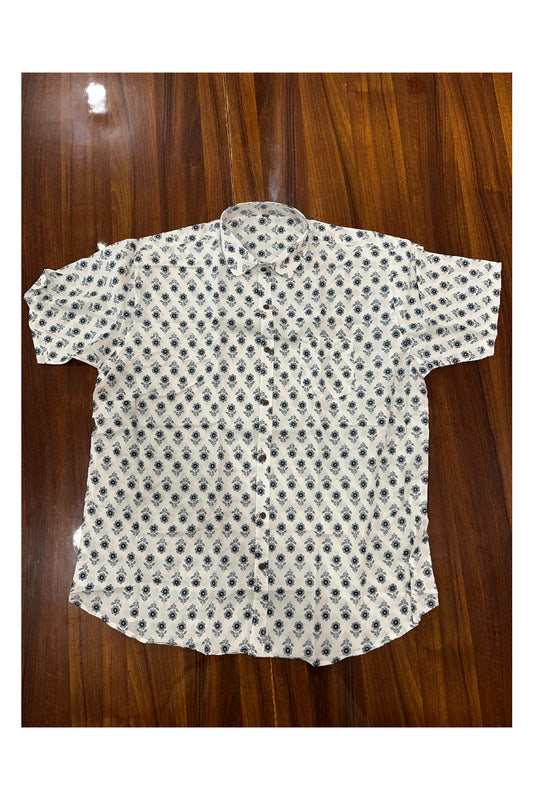 Southloom Jaipur Pure Cotton Printed Shirt For Men (5XL)
