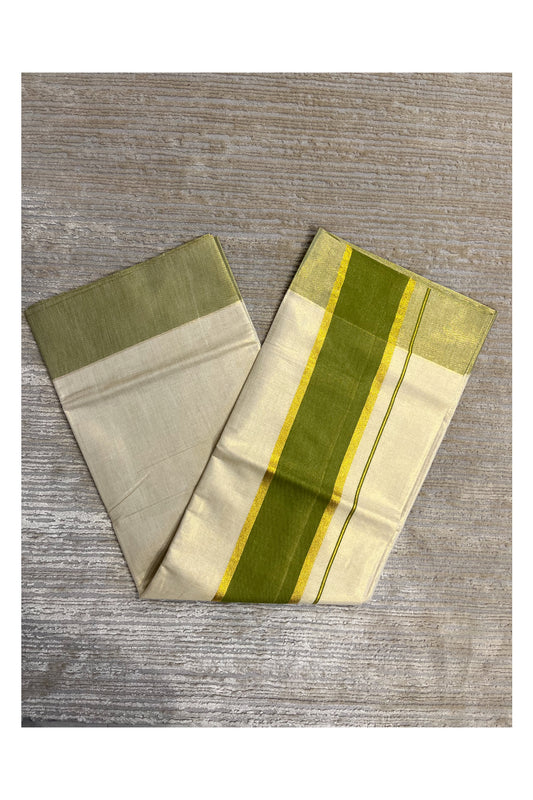 Southloom Kerala Tissue Kasavu Saree