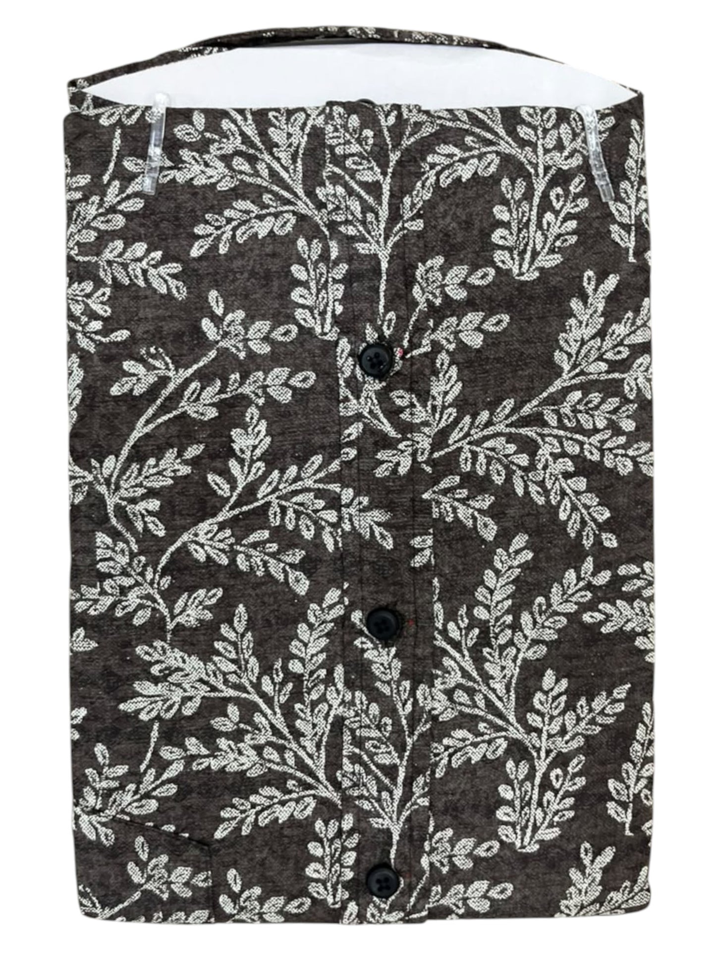 Southloom Pure Cotton Brown Printed Shirt SLSHIRT 40 FS