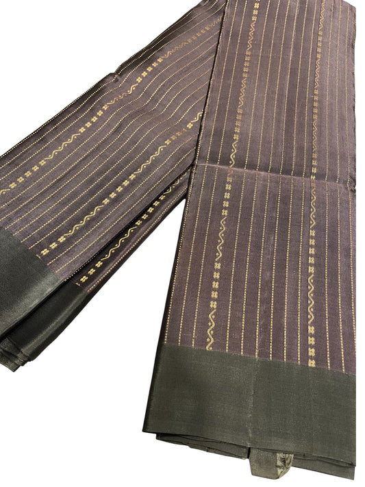 Southloom Pure Handloom Kanchipuram Silk Saree with Butta Work