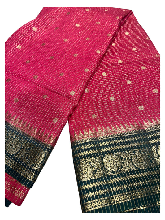 Southloom Banarasi Semi Silk Saree with Woven Work on Body