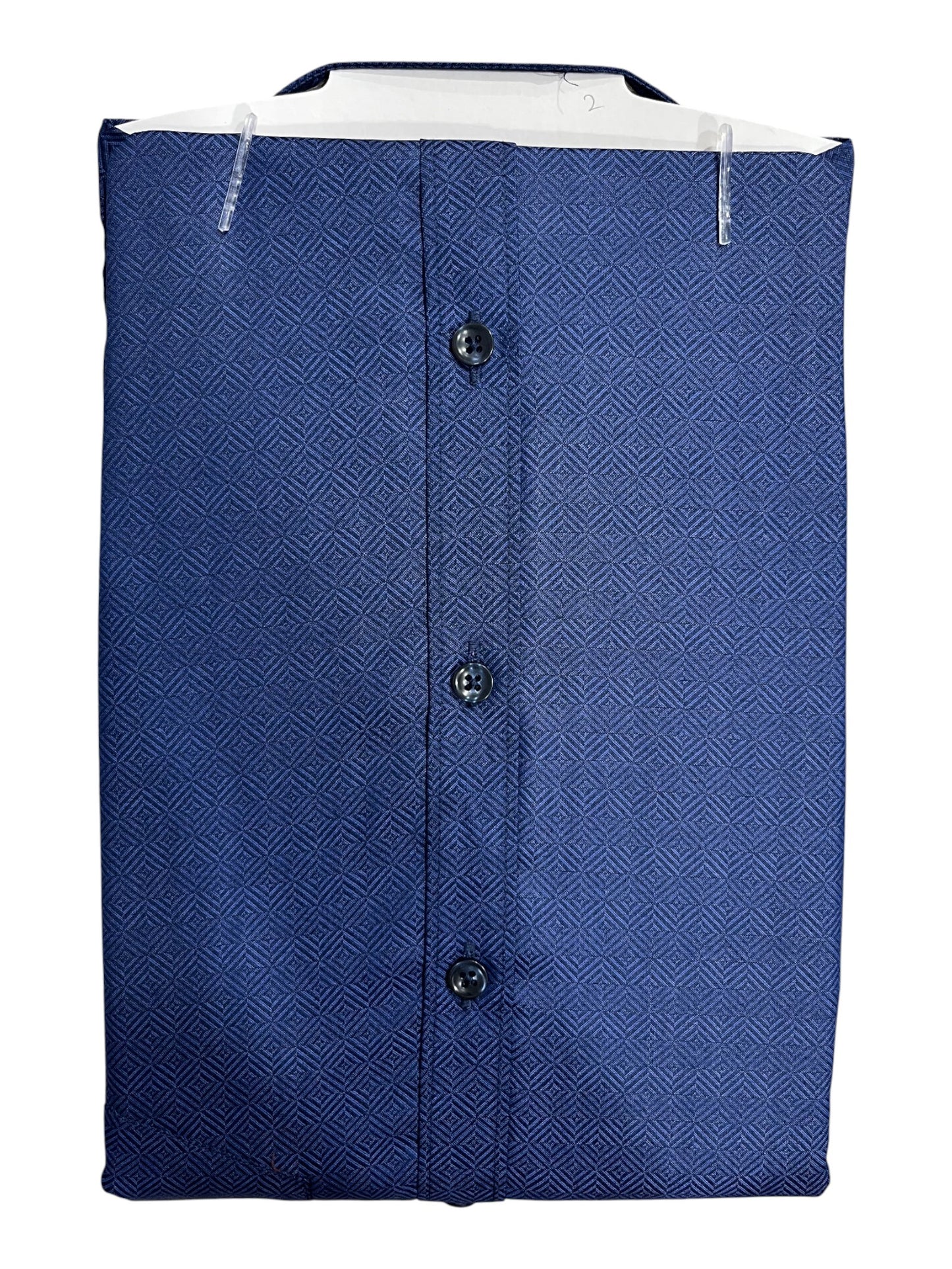 Southloom Pure Cotton Blue Plain Shirt (38 HS)