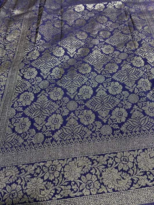Southloom Georgete Banarasi Silk Saree