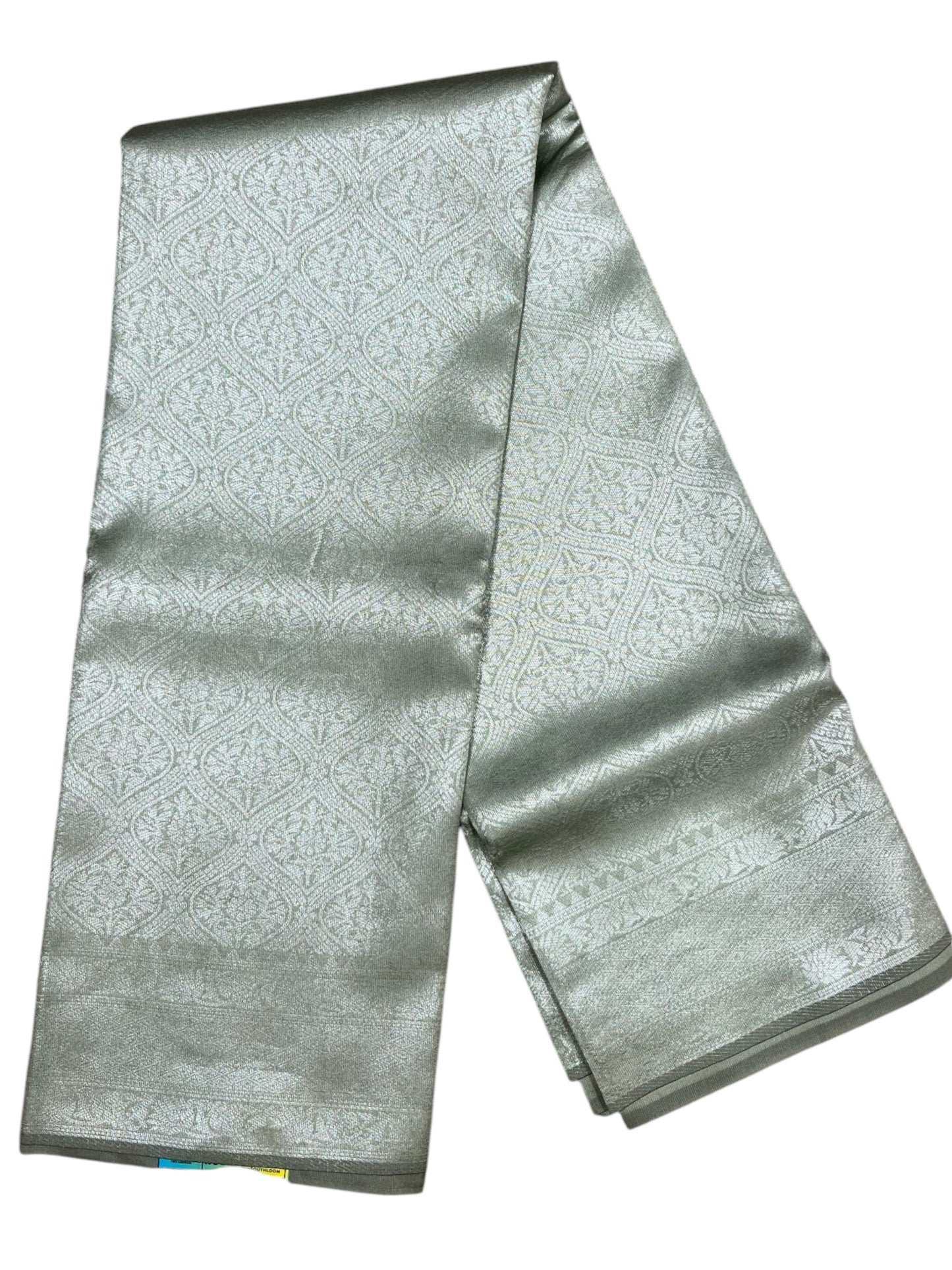Southloom Tissue Silk Saree with Woven Work on Body and Borders