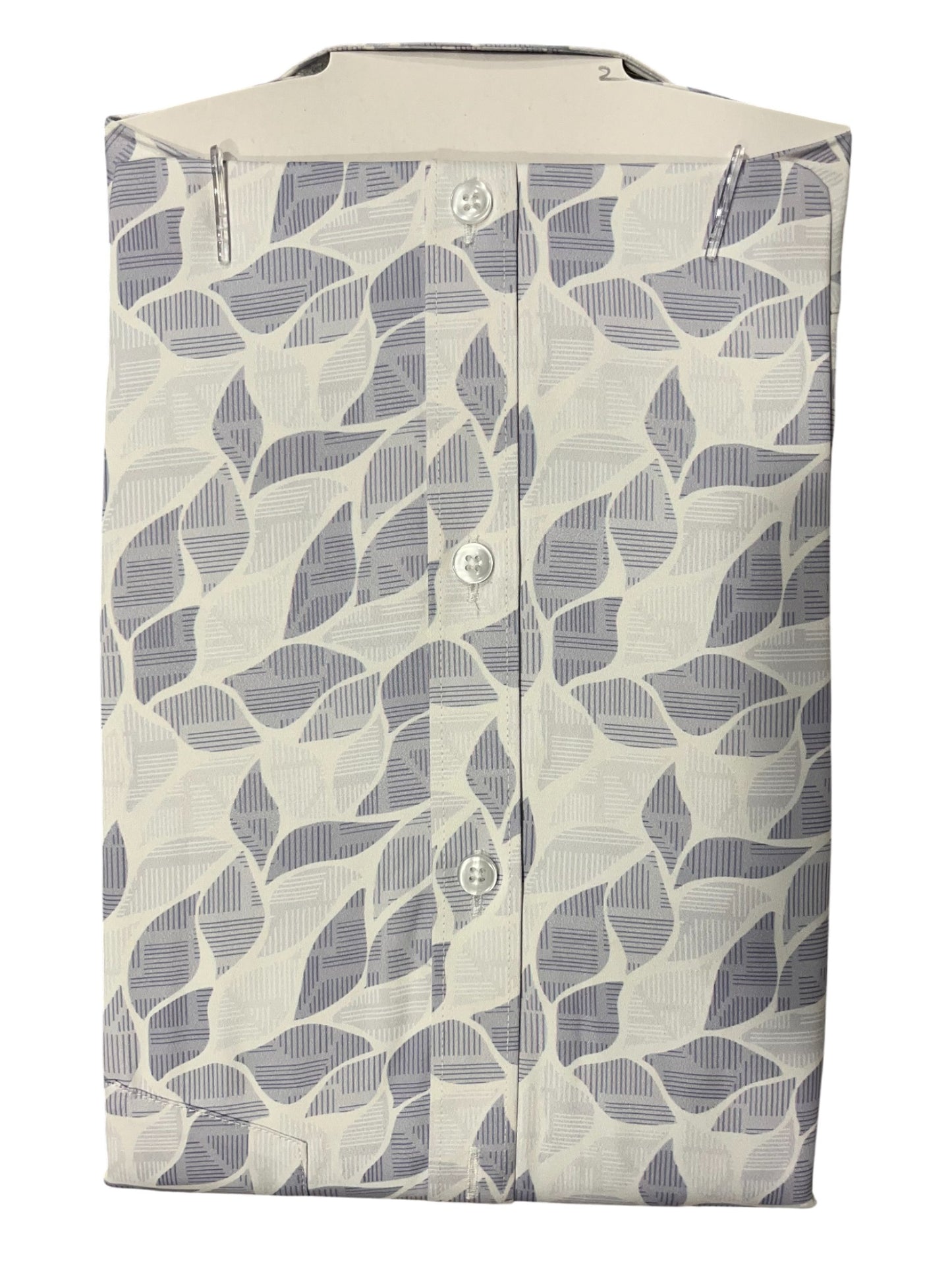 Southloom Pure Cotton Blue Printed Shirt (40 HS)